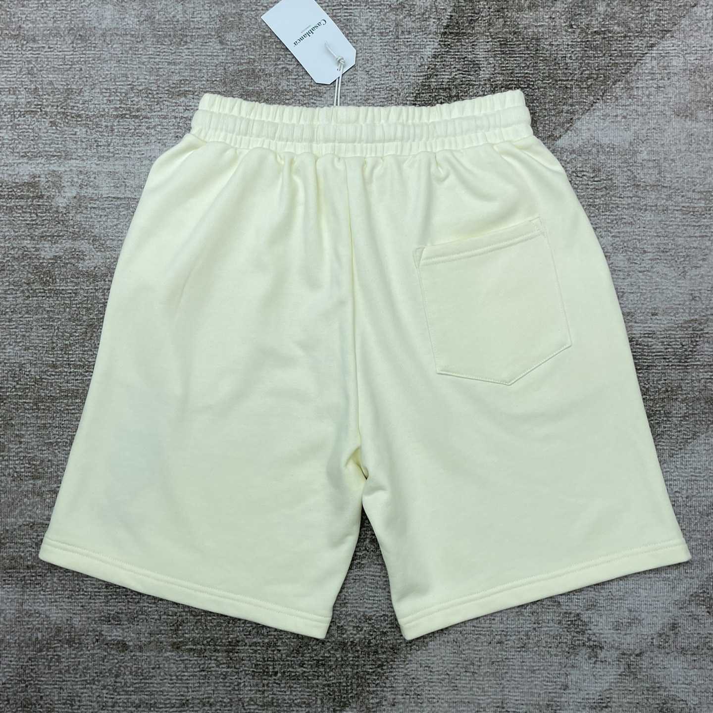 Casablanca Tennis Club Icon Embroidered Shorts - DopestKickz