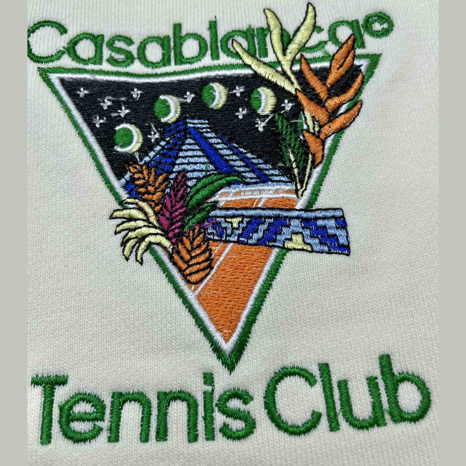 Casablanca Tennis Club Icon Embroidered Shorts - DopestKickz