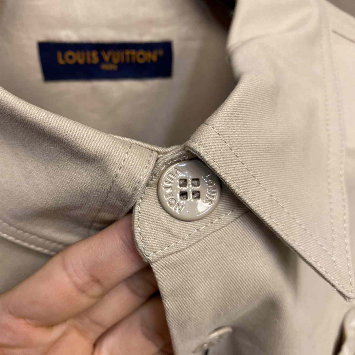 Louis Vuitton Flocked Casual Cotton Overshirt - DopestKickz