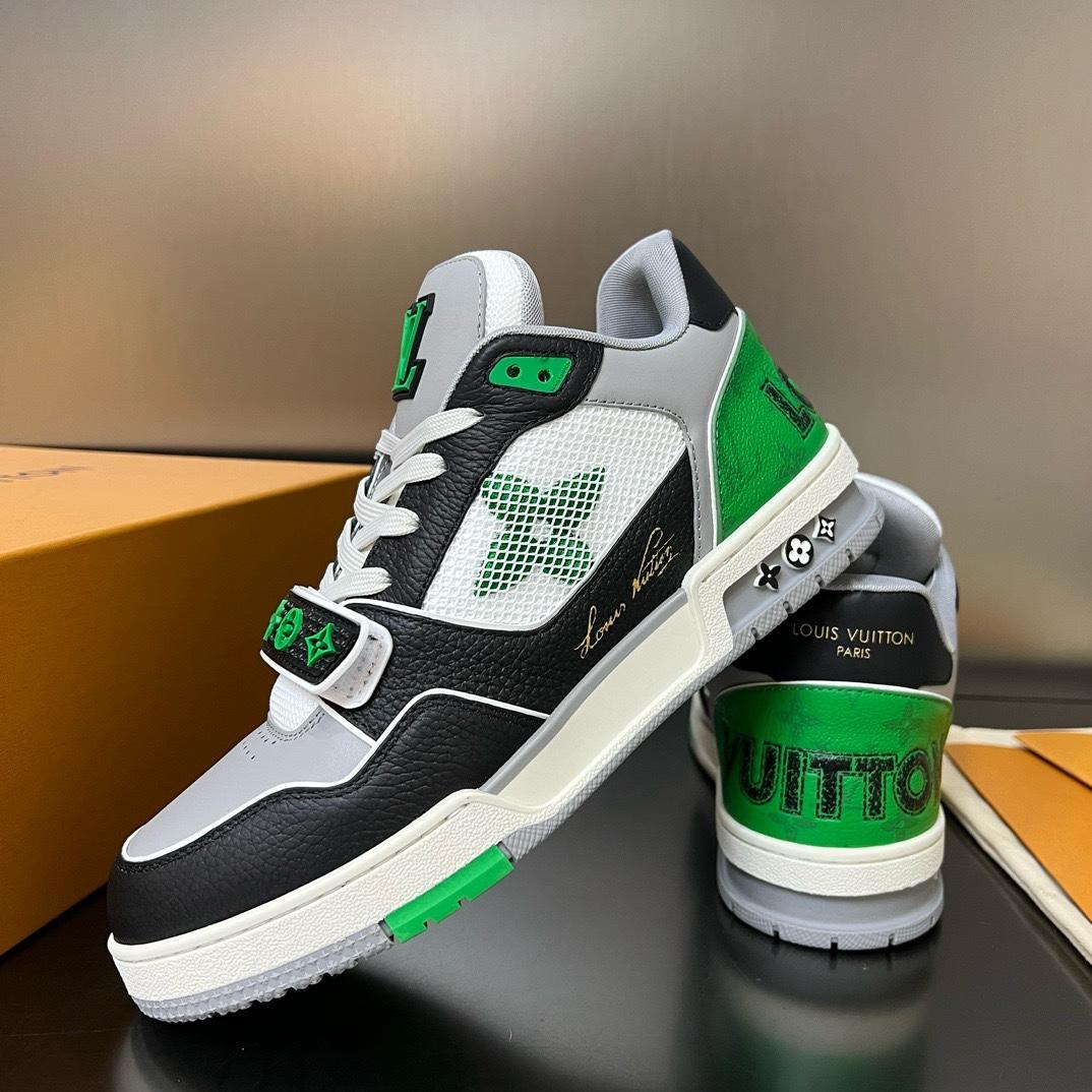 Louis Vuitton LV Trainer Sneaker    - DopestKickz