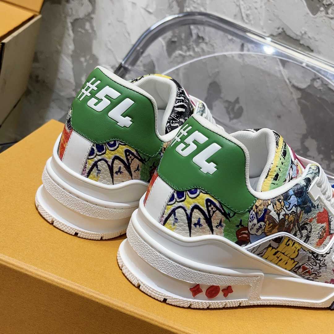 Louis Vuitton LV Trainer Sneaker   1AARXS - DopestKickz