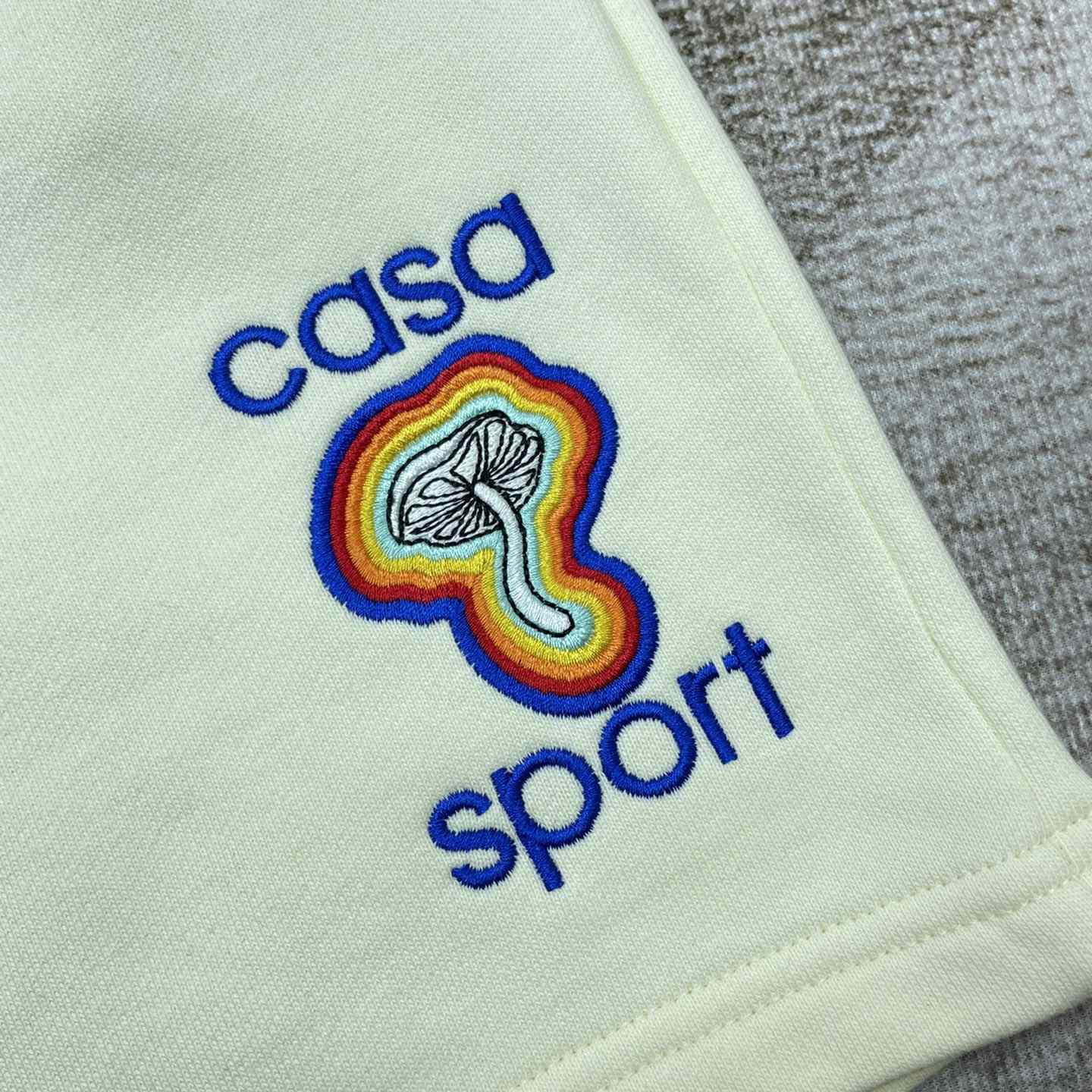 Casablanca Casa Sport Logo Sweat Shorts - DopestKickz