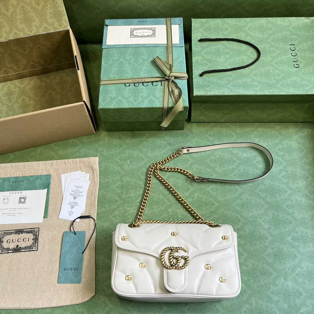 Gucci GG Marmont Small Shoulder Bag - DopestKickz