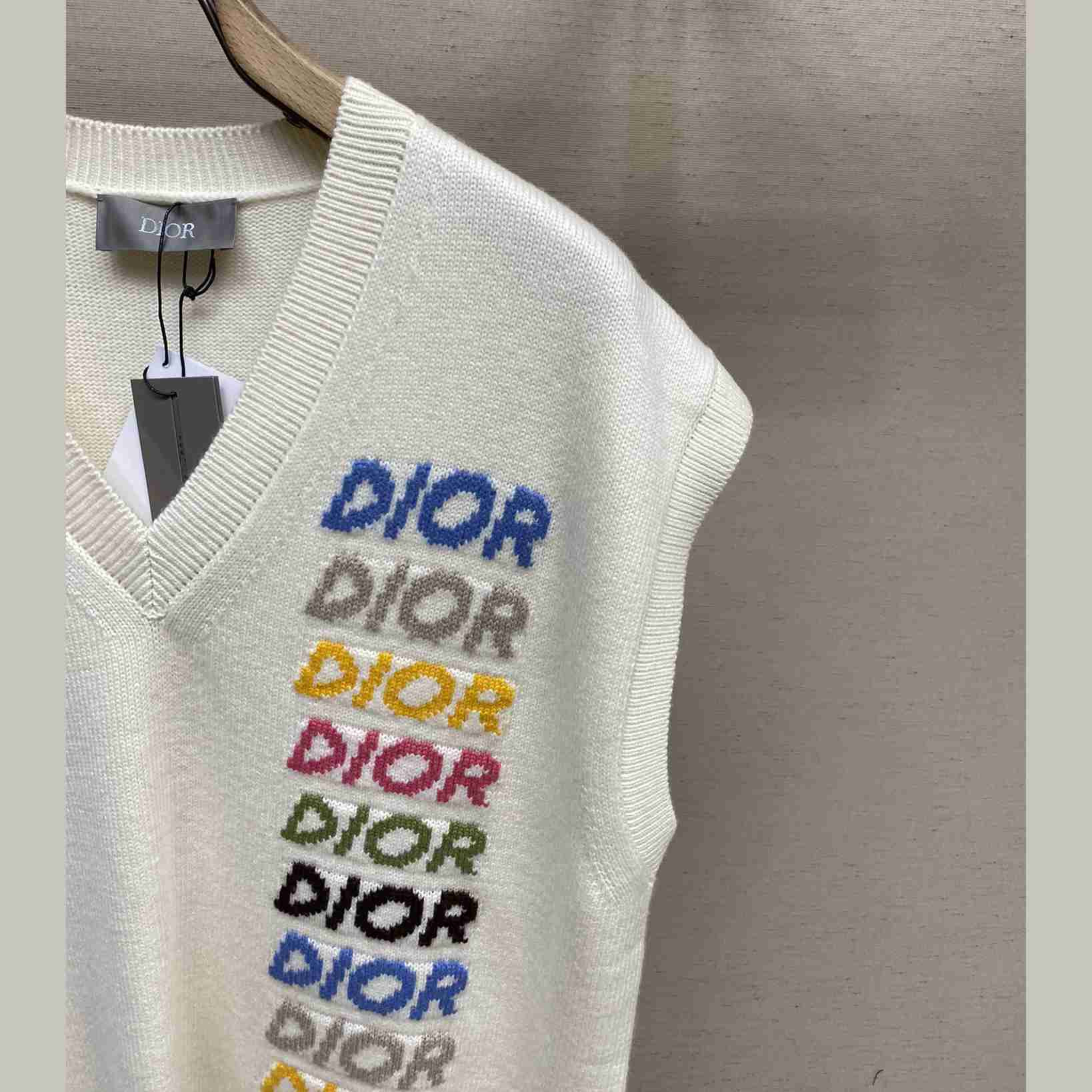 Dior Sleeveless Sweater - DopestKickz
