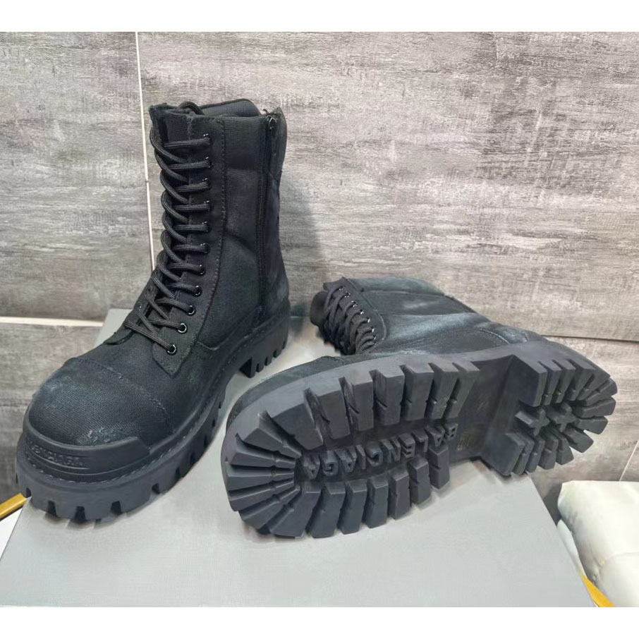 Balenciaga Men's Combat Strike 20mm Boot - DopestKickz