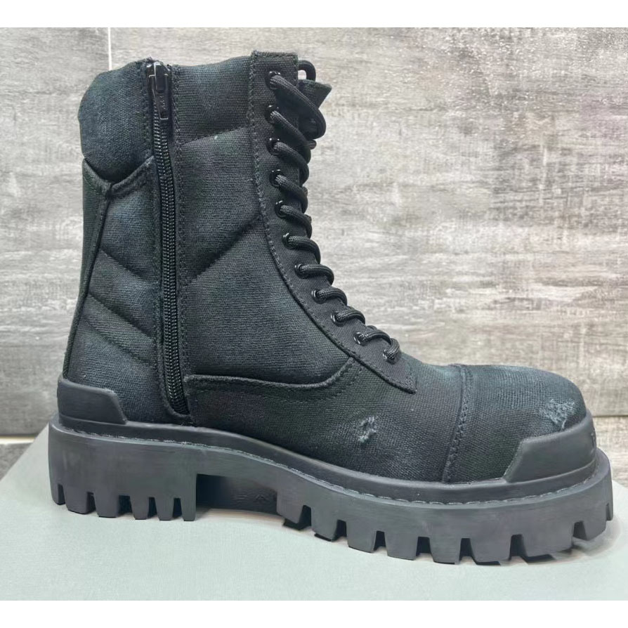 Balenciaga Men's Combat Strike 20mm Boot - DopestKickz