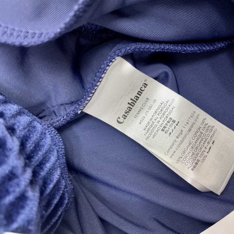 Casablanca Laurel Velour Tracksuit Bottoms - DopestKickz