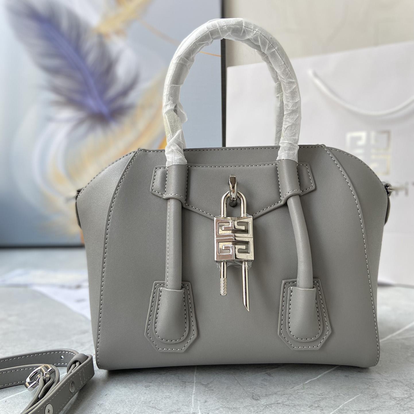 Givenchy Mini Antigona Lock Bag (23*27*13cm) - DopestKickz