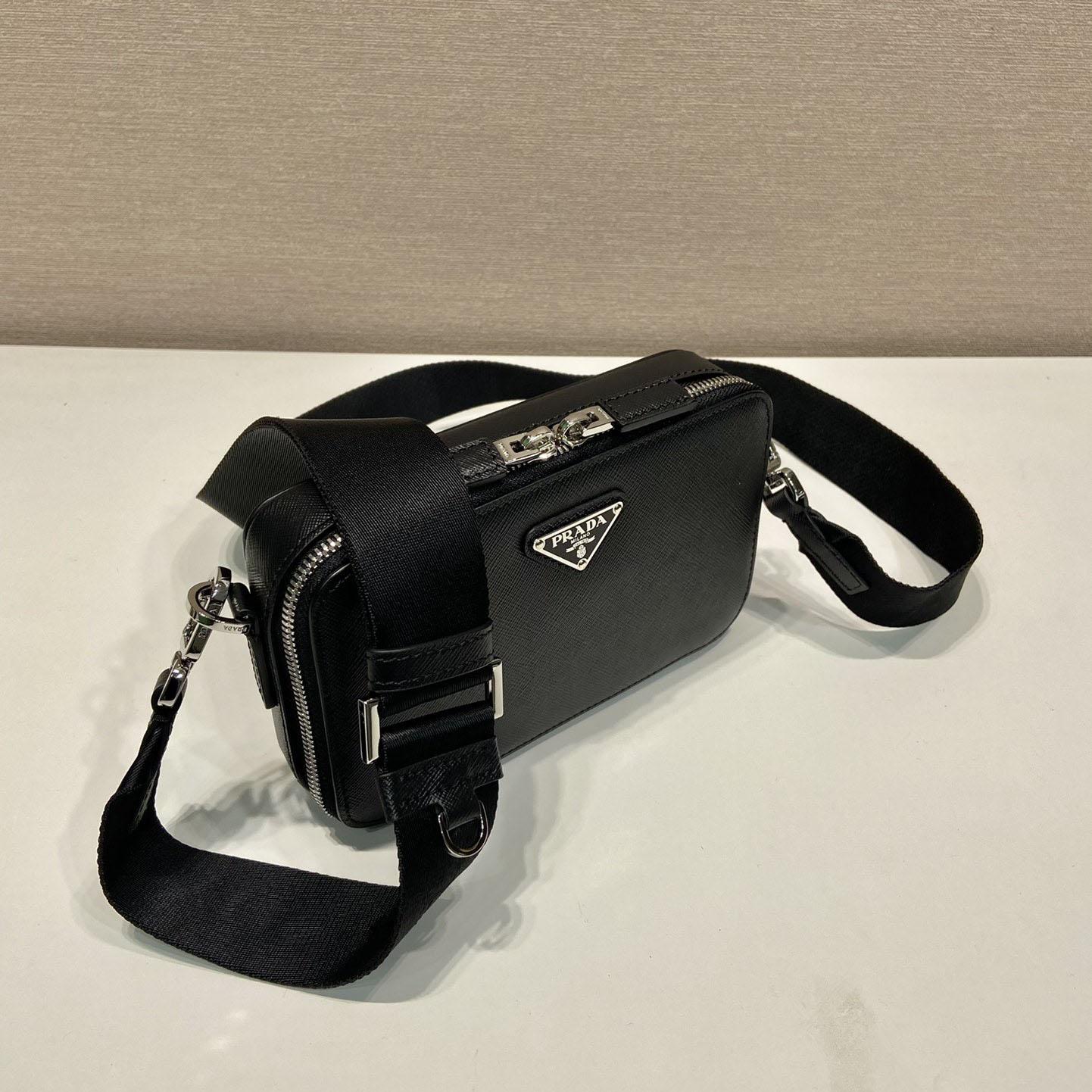 Prada Brique Saffiano Leather Bag - DopestKickz