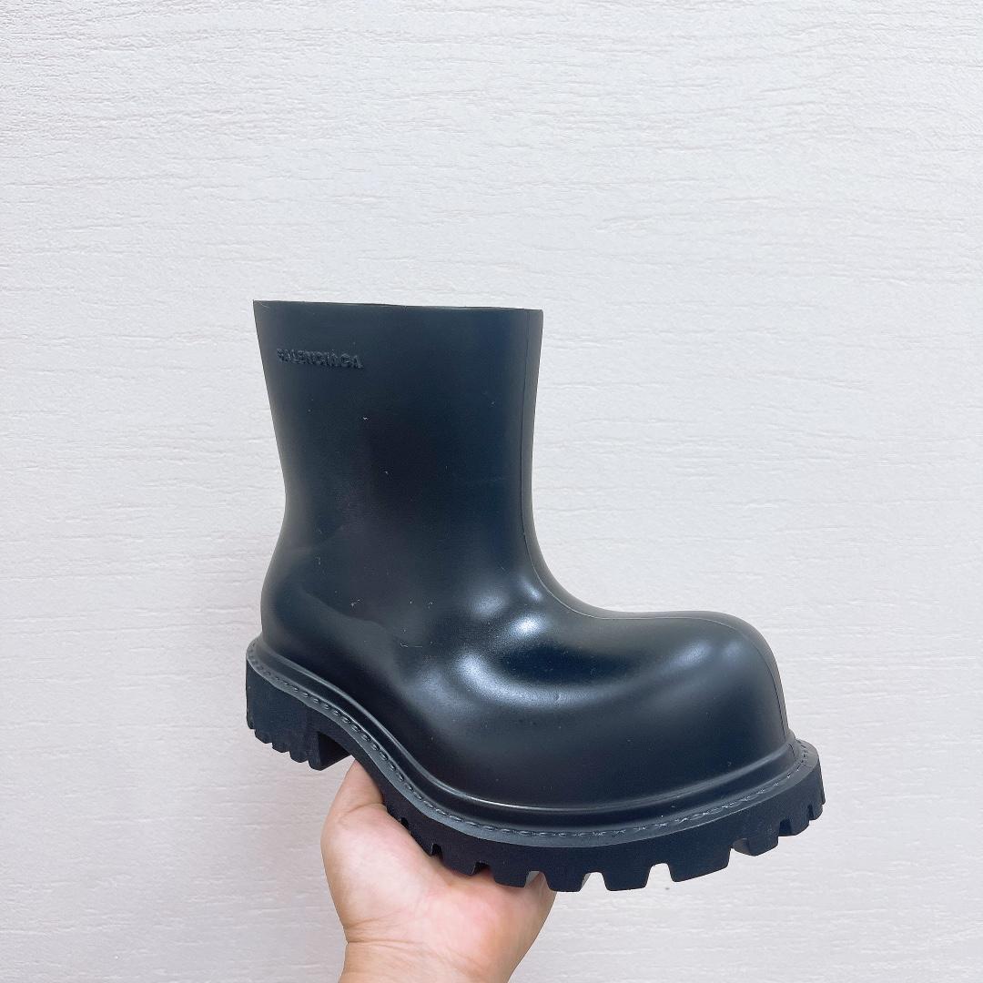 Balenciaga Steroid Bootie In Black - DopestKickz