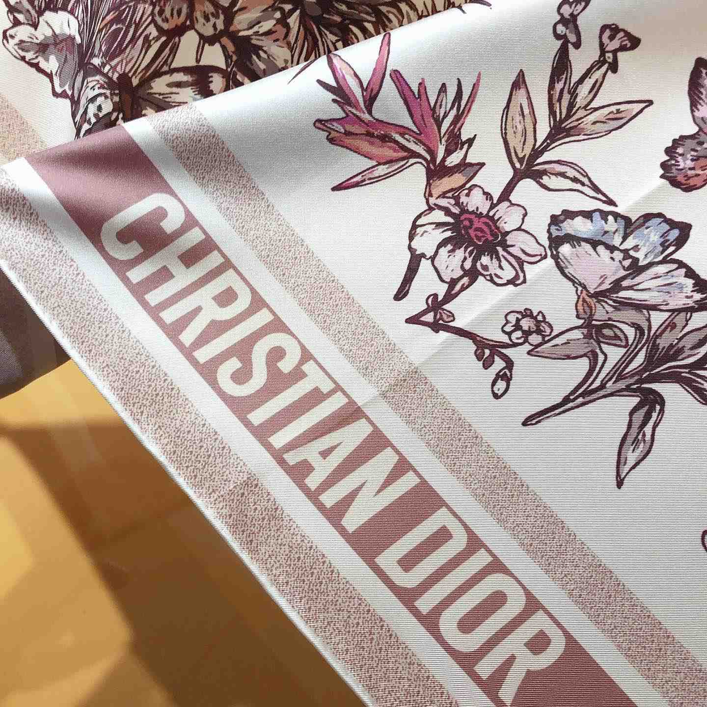 Dior Toile De Jouy Mexico 90 Square Scarf - DopestKickz