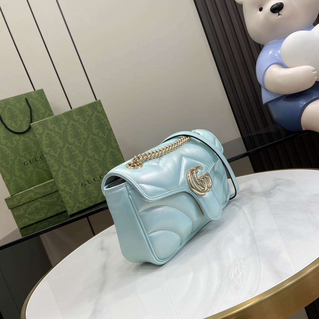 Gucci GG Marmont Small Shoulder Bag - DopestKickz