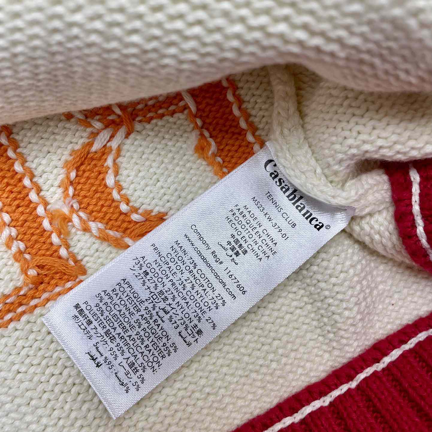 Casablanca Casa Club Knitted Jacket - DopestKickz