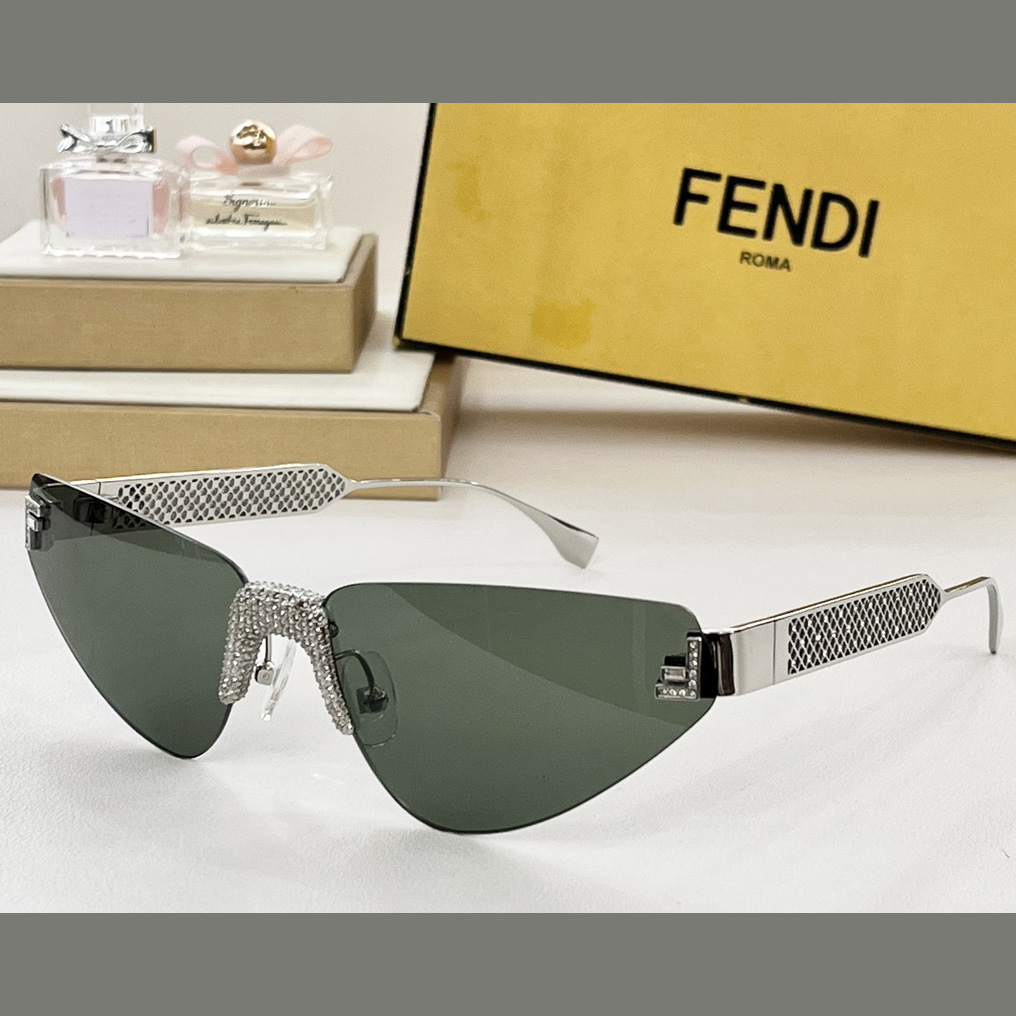 Fendi First Crystal Metal Sunglasses      FOL084V1 - DopestKickz