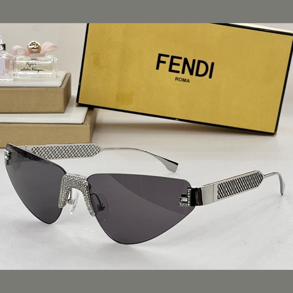 Fendi First Crystal Metal Sunglasses      FOL084V1 - DopestKickz