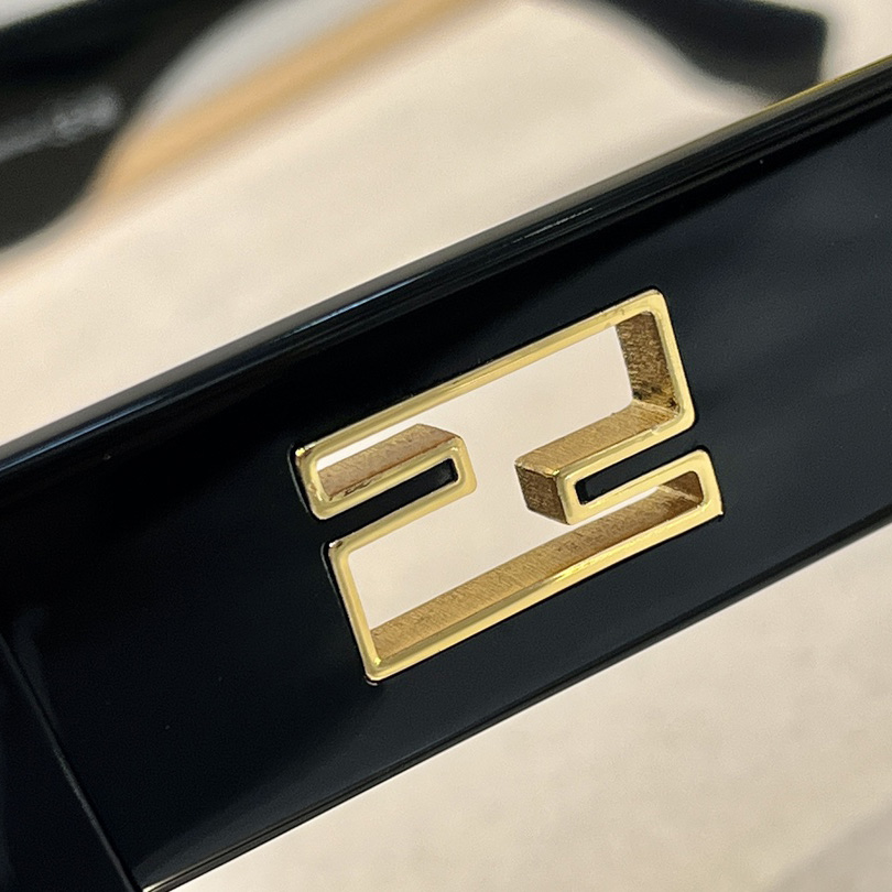 Fendi Baguette Black Acetate Sunglasses - DopestKickz
