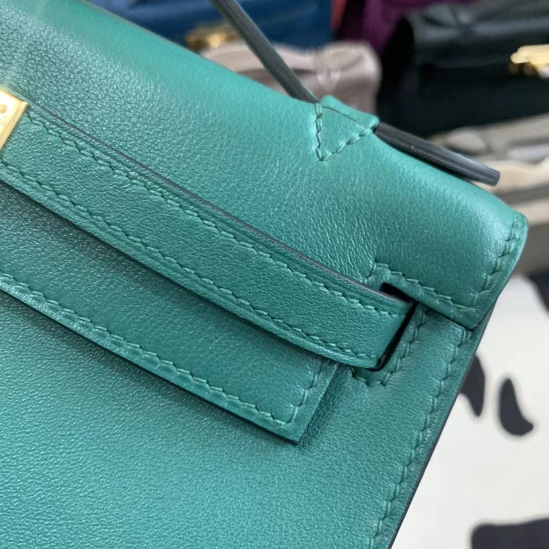 Hermes Kelly Pochette Clutch Bag   23-14-7cm - DopestKickz