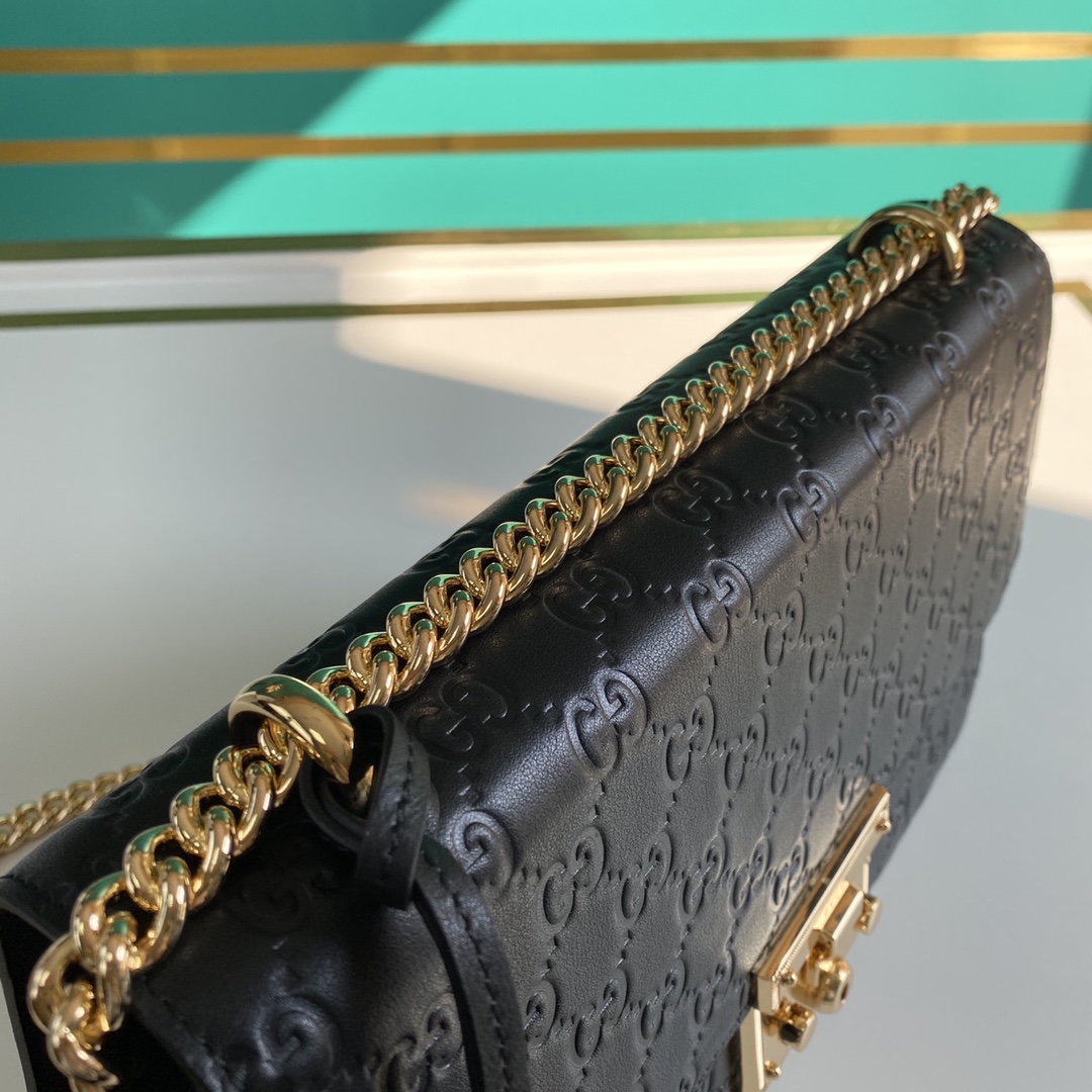 Gucci Padlock Shoulder Bag (30-19-10CM) - DopestKickz