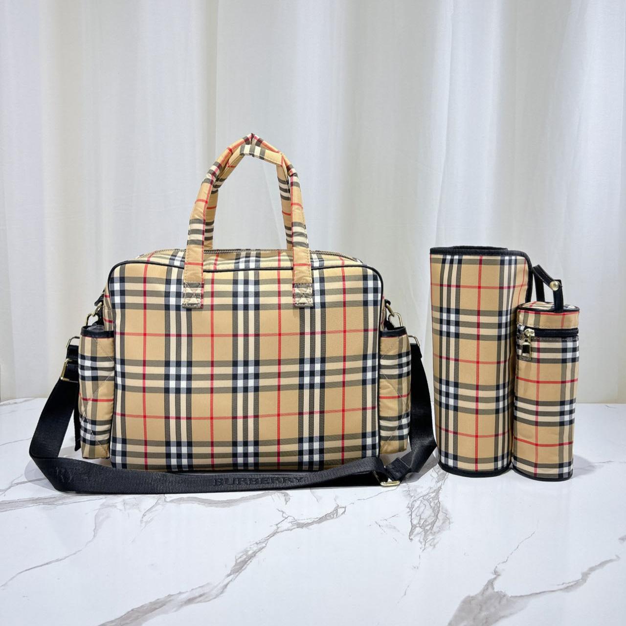 Burberry Check Baby Changing Bag - DopestKickz