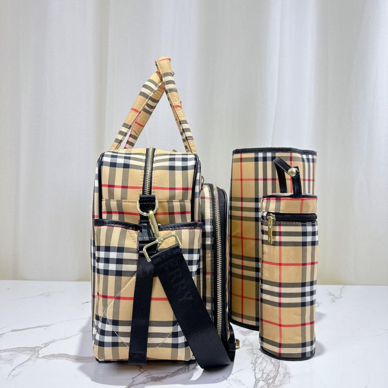 Burberry Check Baby Changing Bag - DopestKickz