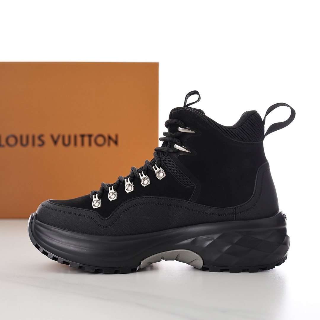 Louis Vuitton LV Discovery Ankle Boot   - DopestKickz