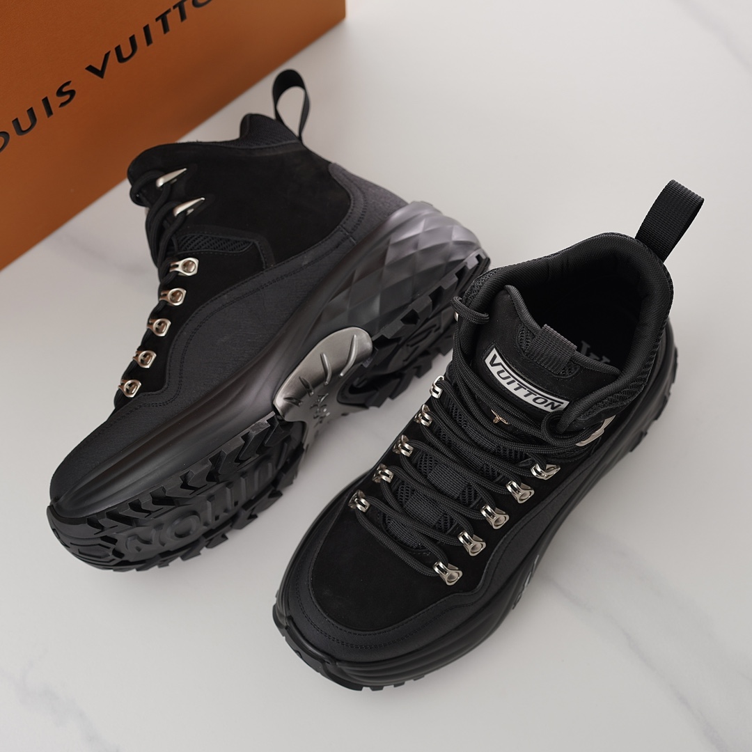 Louis Vuitton LV Discovery Ankle Boot   - DopestKickz
