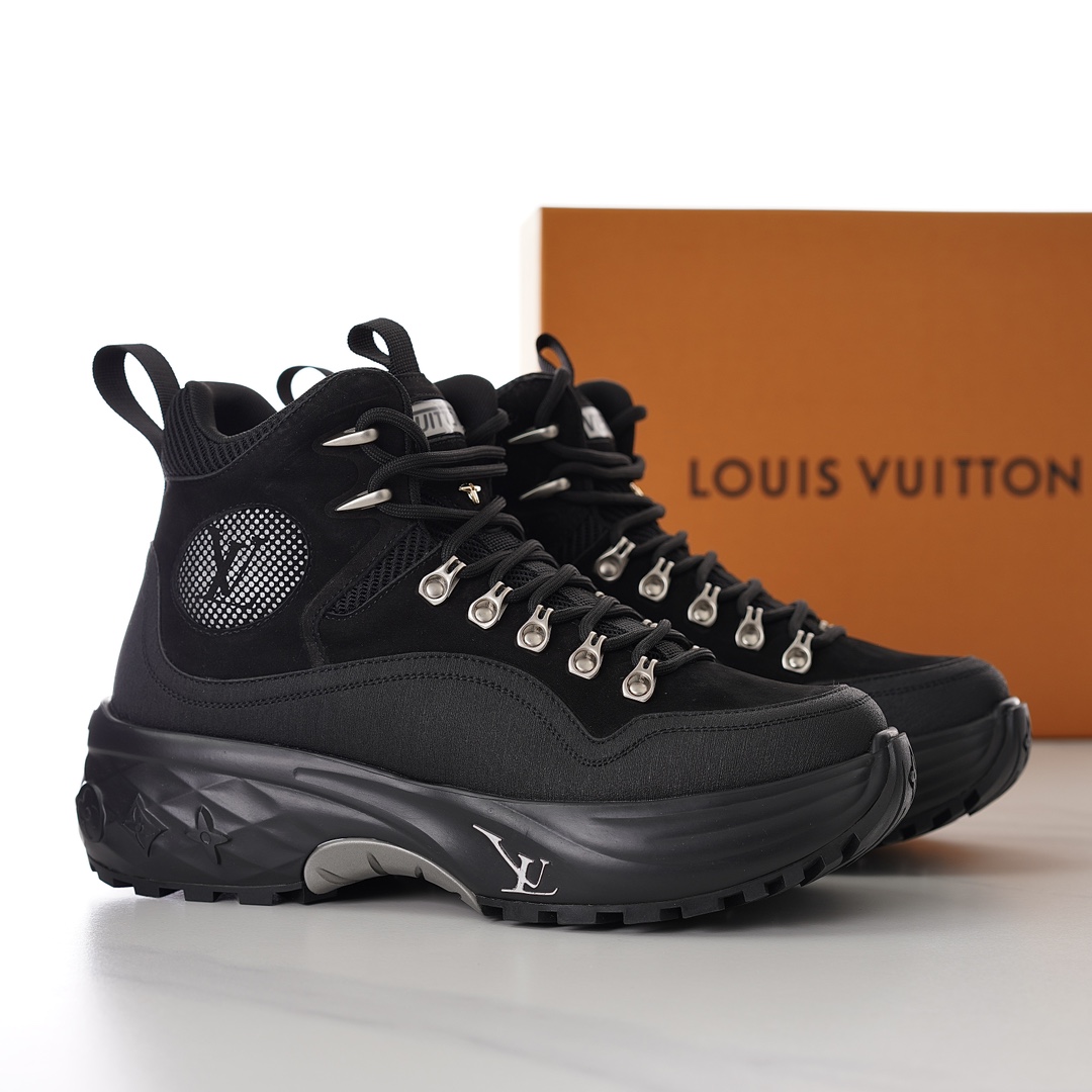 Louis Vuitton LV Discovery Ankle Boot   - DopestKickz
