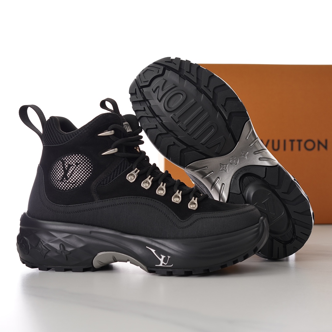 Louis Vuitton LV Discovery Ankle Boot   - DopestKickz
