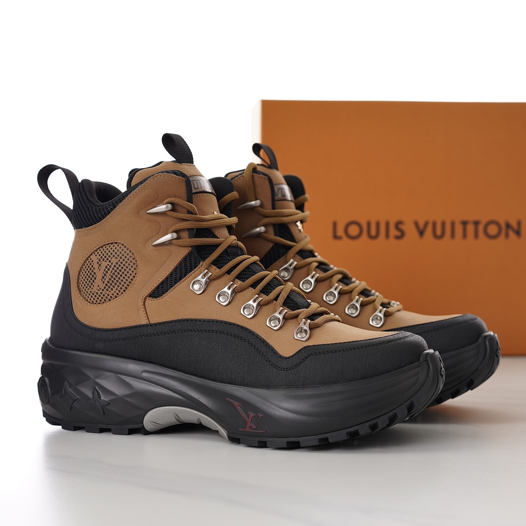 Louis Vuitton LV Discovery Ankle Boot   - DopestKickz
