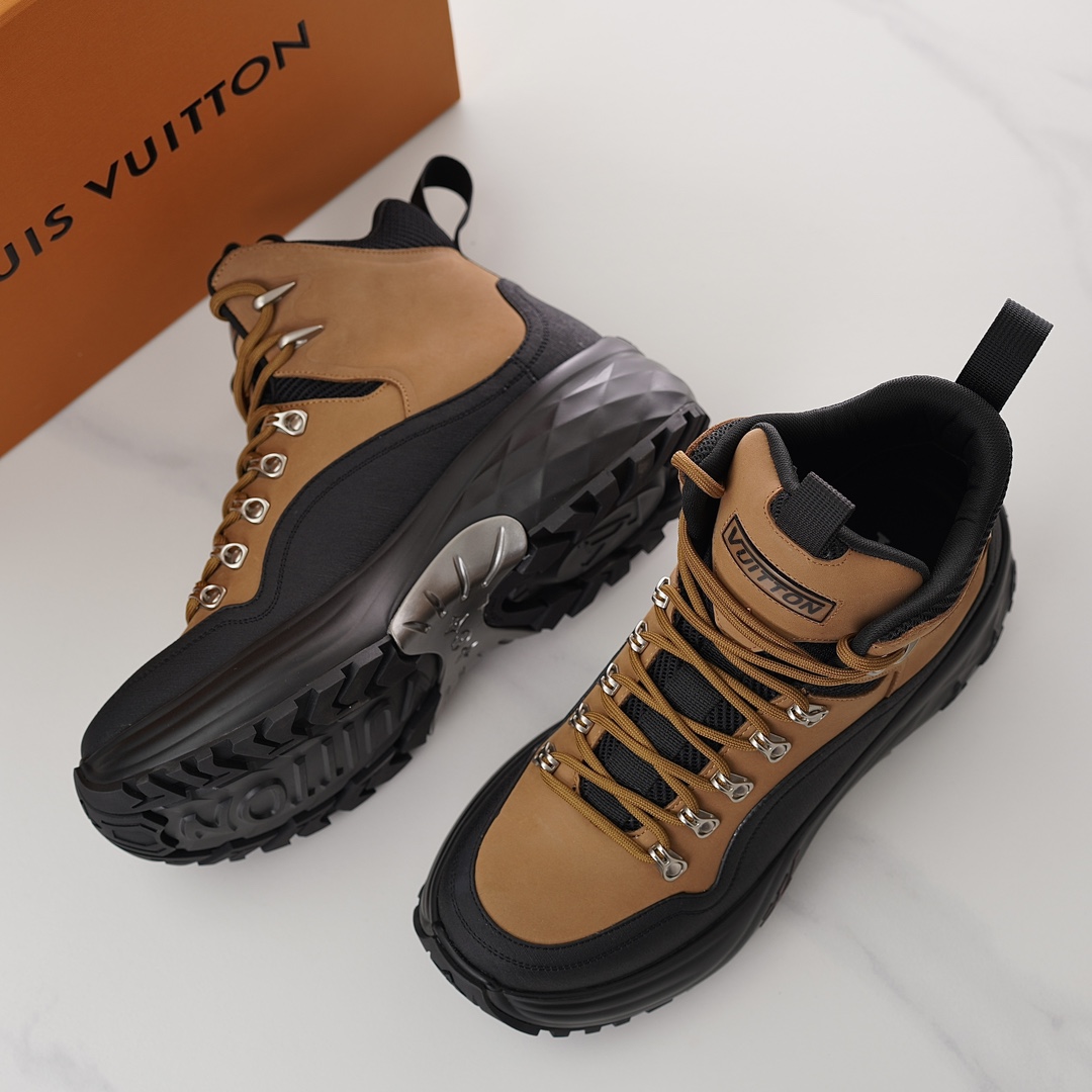 Louis Vuitton LV Discovery Ankle Boot   - DopestKickz