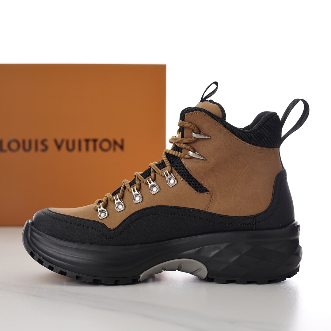Louis Vuitton LV Discovery Ankle Boot   - DopestKickz