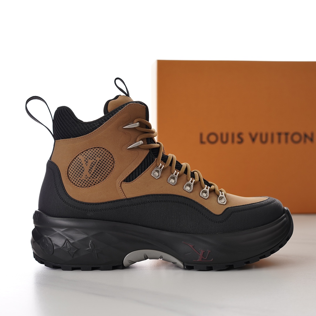 Louis Vuitton LV Discovery Ankle Boot   - DopestKickz