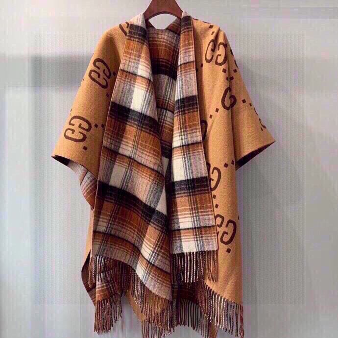 Gucci Reversible Poncho - DopestKickz