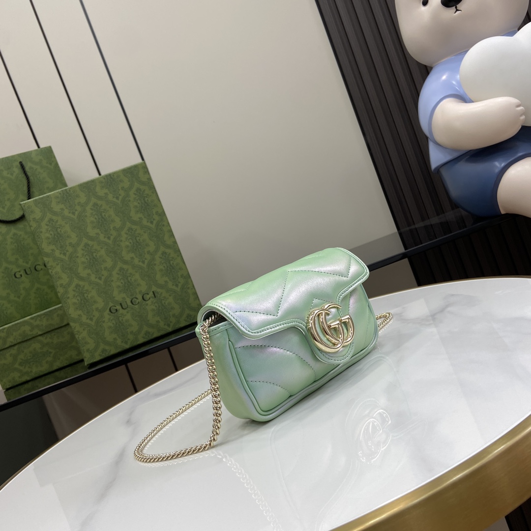 Gucci GG Marmont Super Mini Bag - DopestKickz