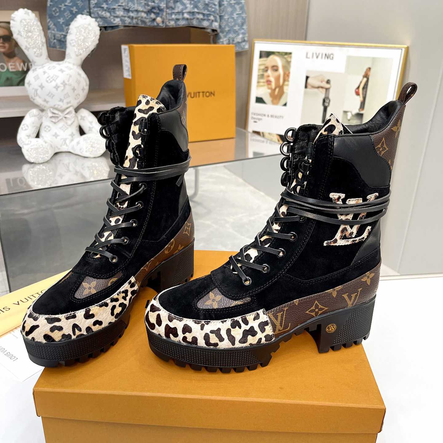 Louis Vuitton Laureate Platform Desert Boot - DopestKickz