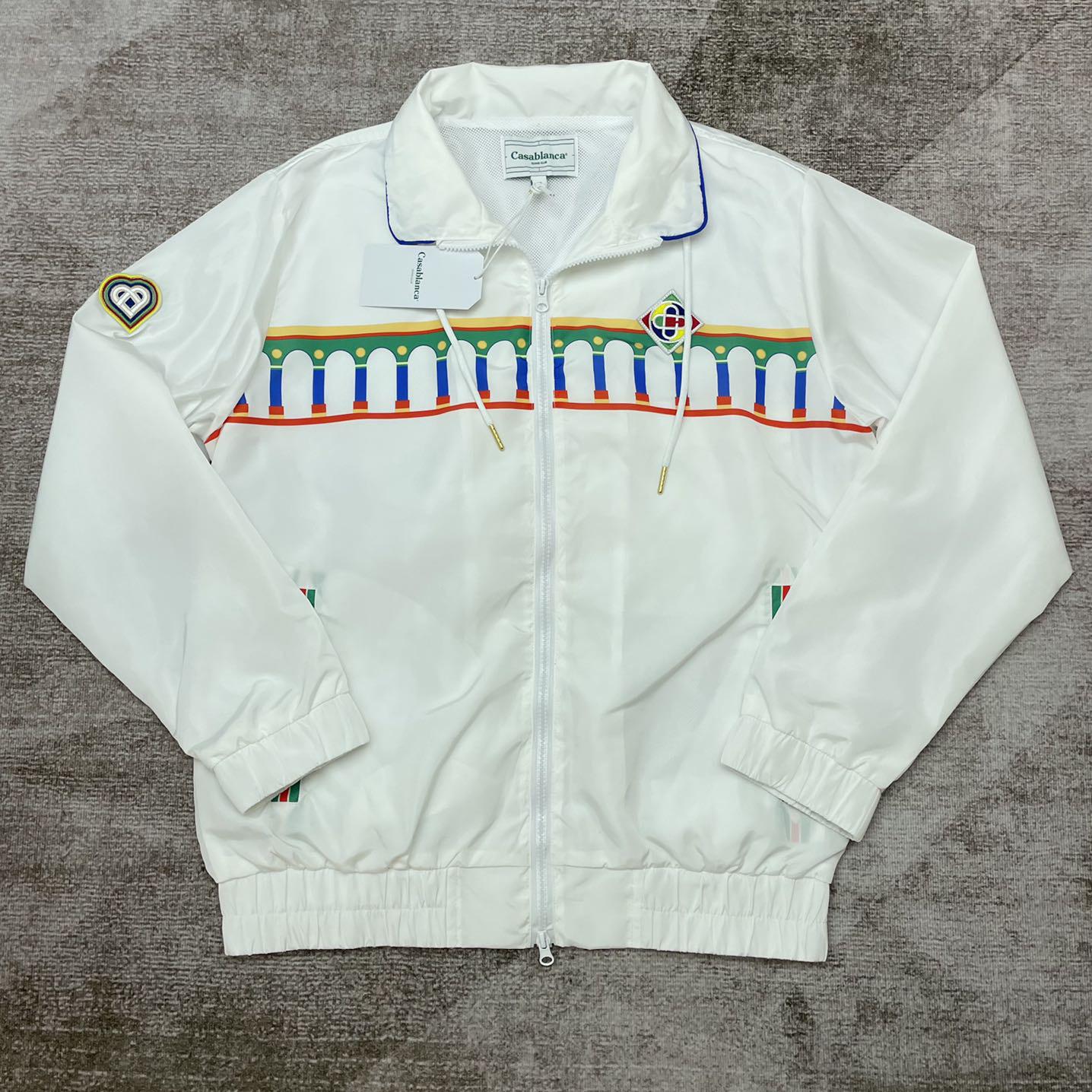 Casablanca Etruscan-print Zipped Jacket - DopestKickz