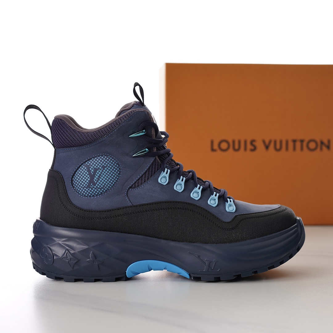 Louis Vuitton LV Discovery Ankle Boot   - DopestKickz