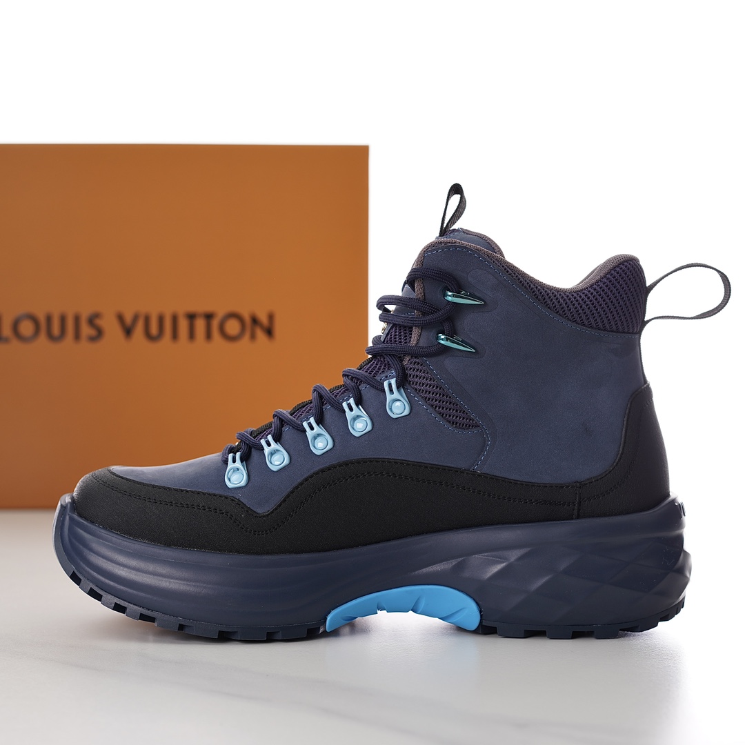 Louis Vuitton LV Discovery Ankle Boot   - DopestKickz