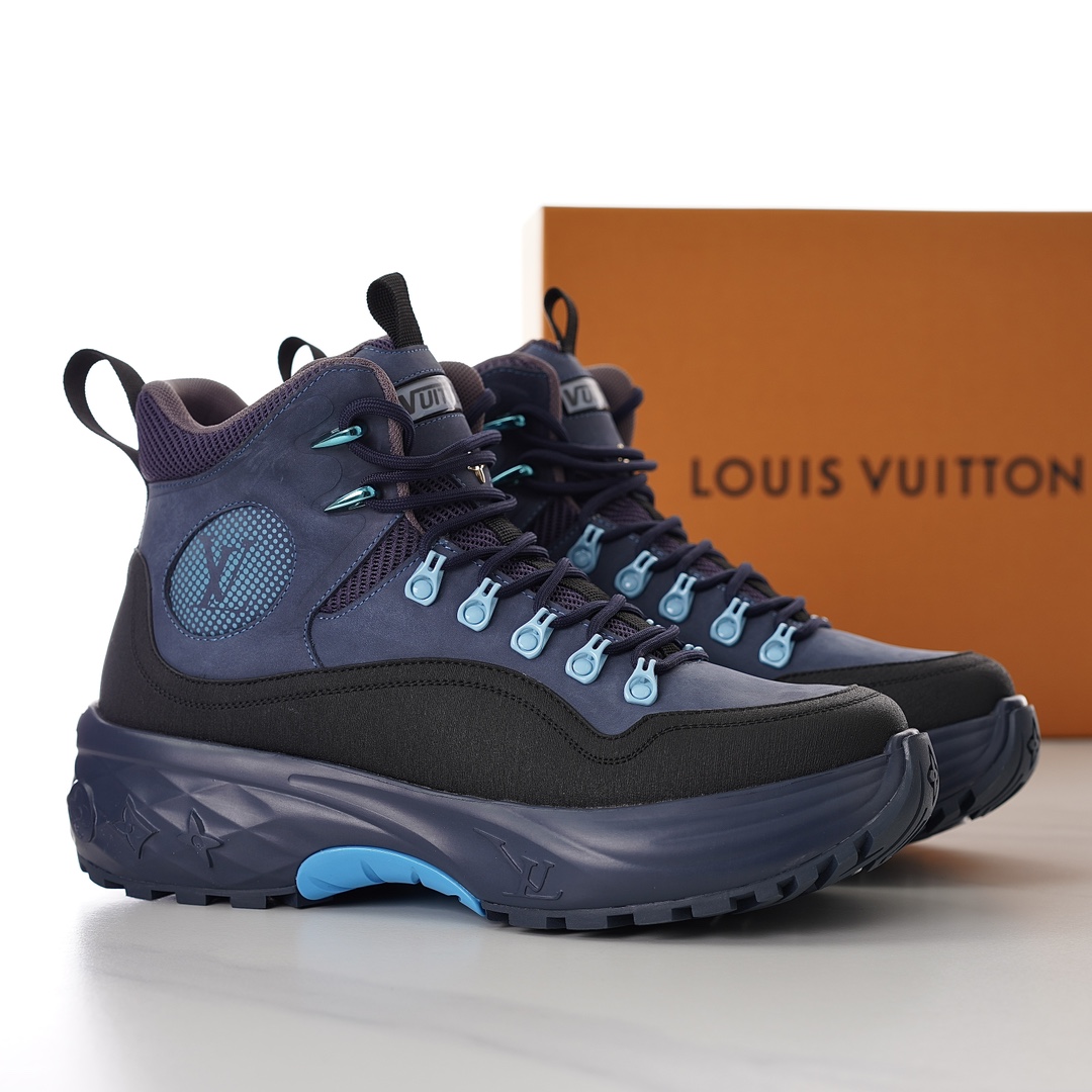 Louis Vuitton LV Discovery Ankle Boot   - DopestKickz