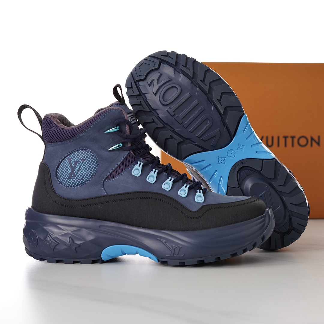 Louis Vuitton LV Discovery Ankle Boot   - DopestKickz