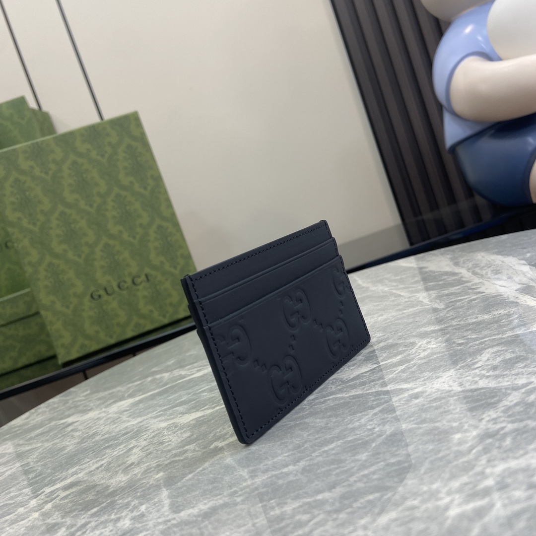 Gucci GG Rubber-effect Card Case - DopestKickz