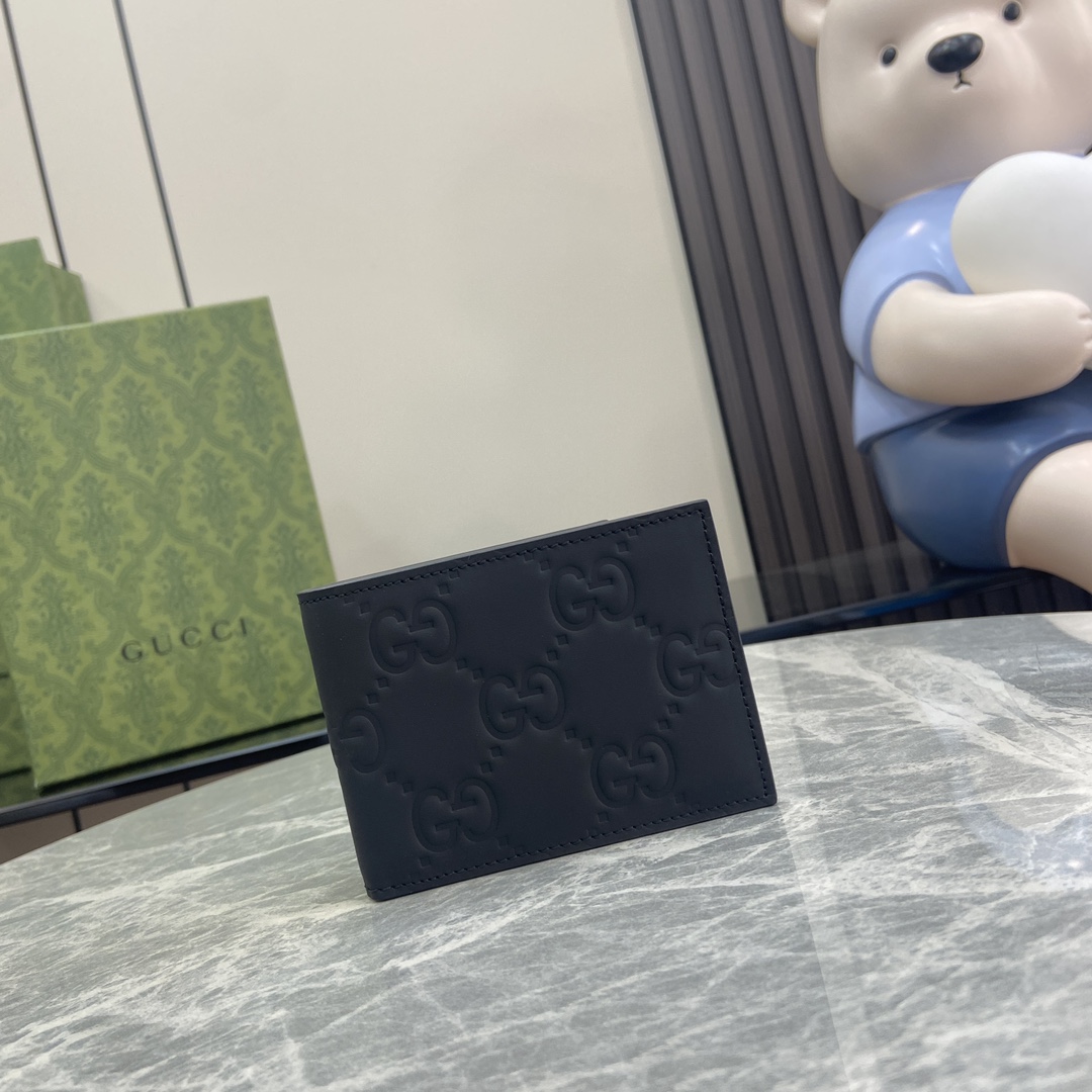 Gucci GG Rubber-effect Bi-fold Wallet - DopestKickz