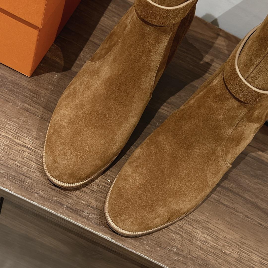 Hermes Frenchie 50 Ankle Boot - DopestKickz