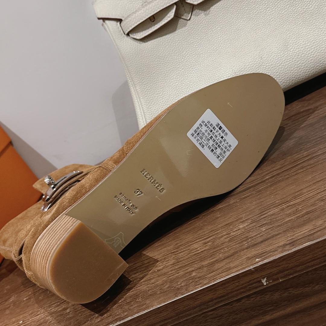 Hermes Frenchie 50 Ankle Boot - DopestKickz