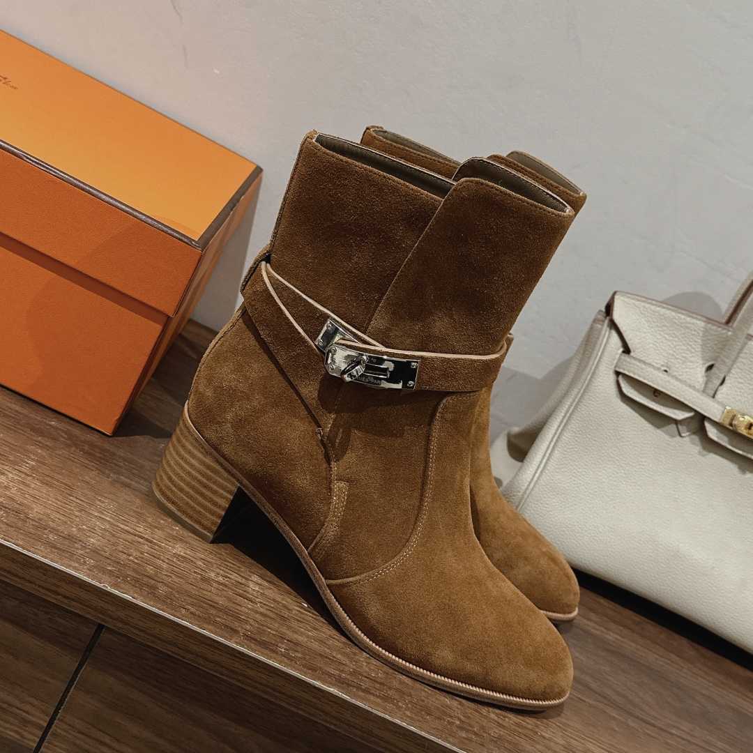 Hermes Frenchie 50 Ankle Boot - DopestKickz