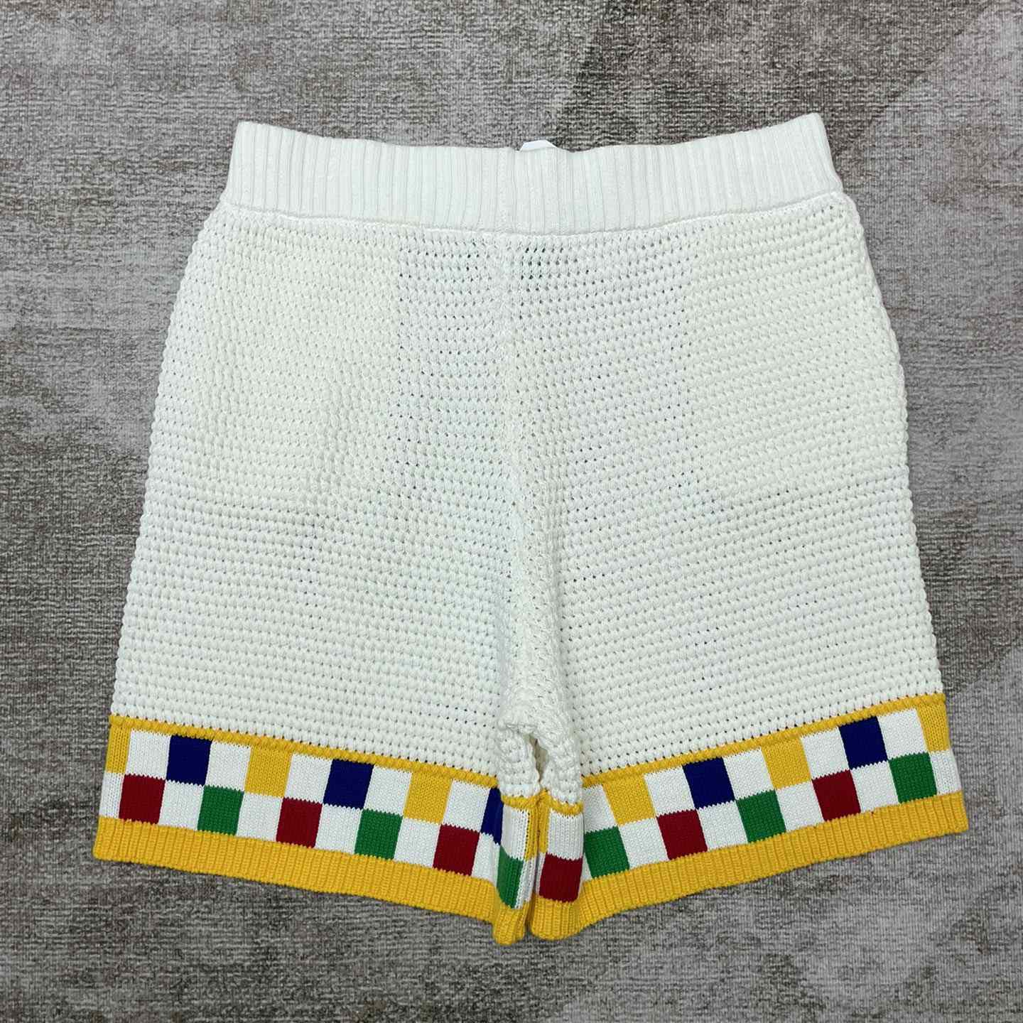 Casablanca Crochet-knit Cotton Shorts  - DopestKickz