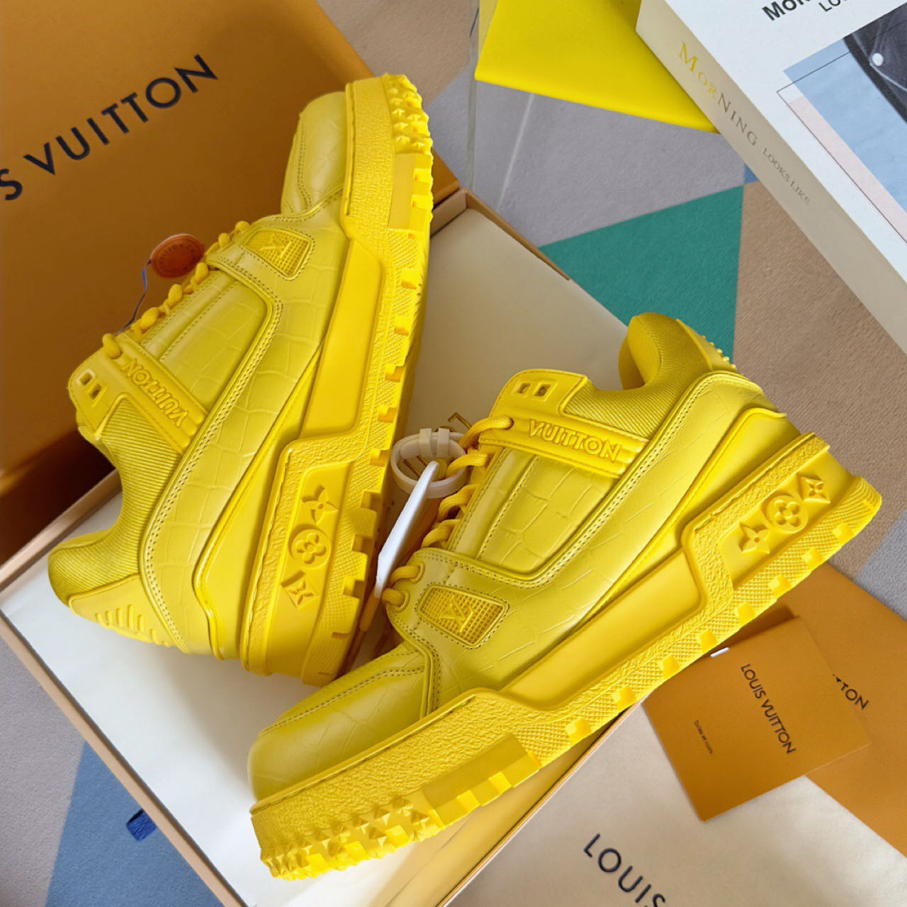 Louis Vuitton LV Trainer Maxi Sneaker   1ACN2G - DopestKickz