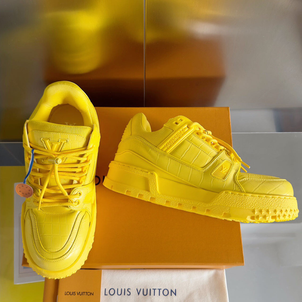 Louis Vuitton LV Trainer Maxi Sneaker   1ACN2G - DopestKickz
