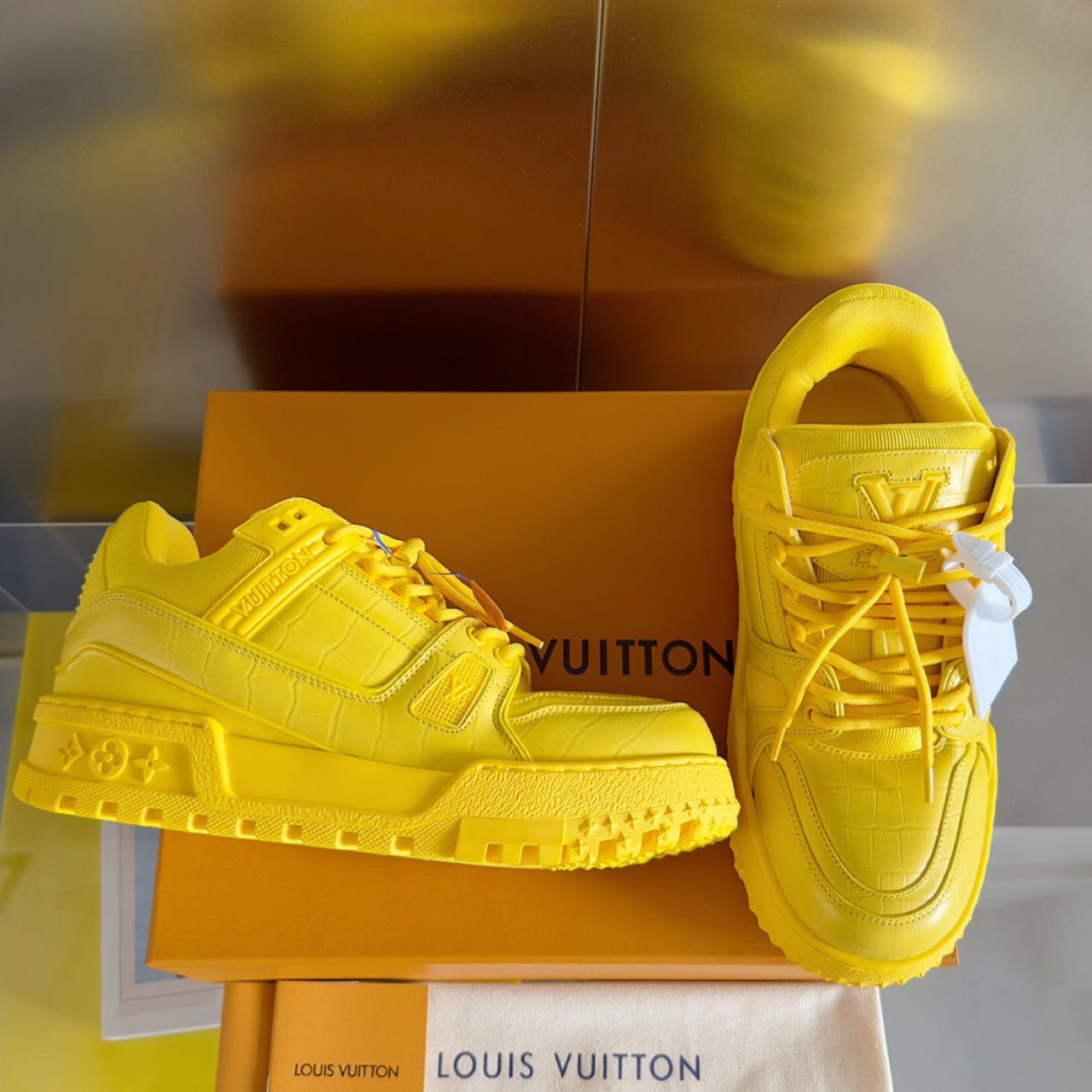 Louis Vuitton LV Trainer Maxi Sneaker   1ACN2G - DopestKickz