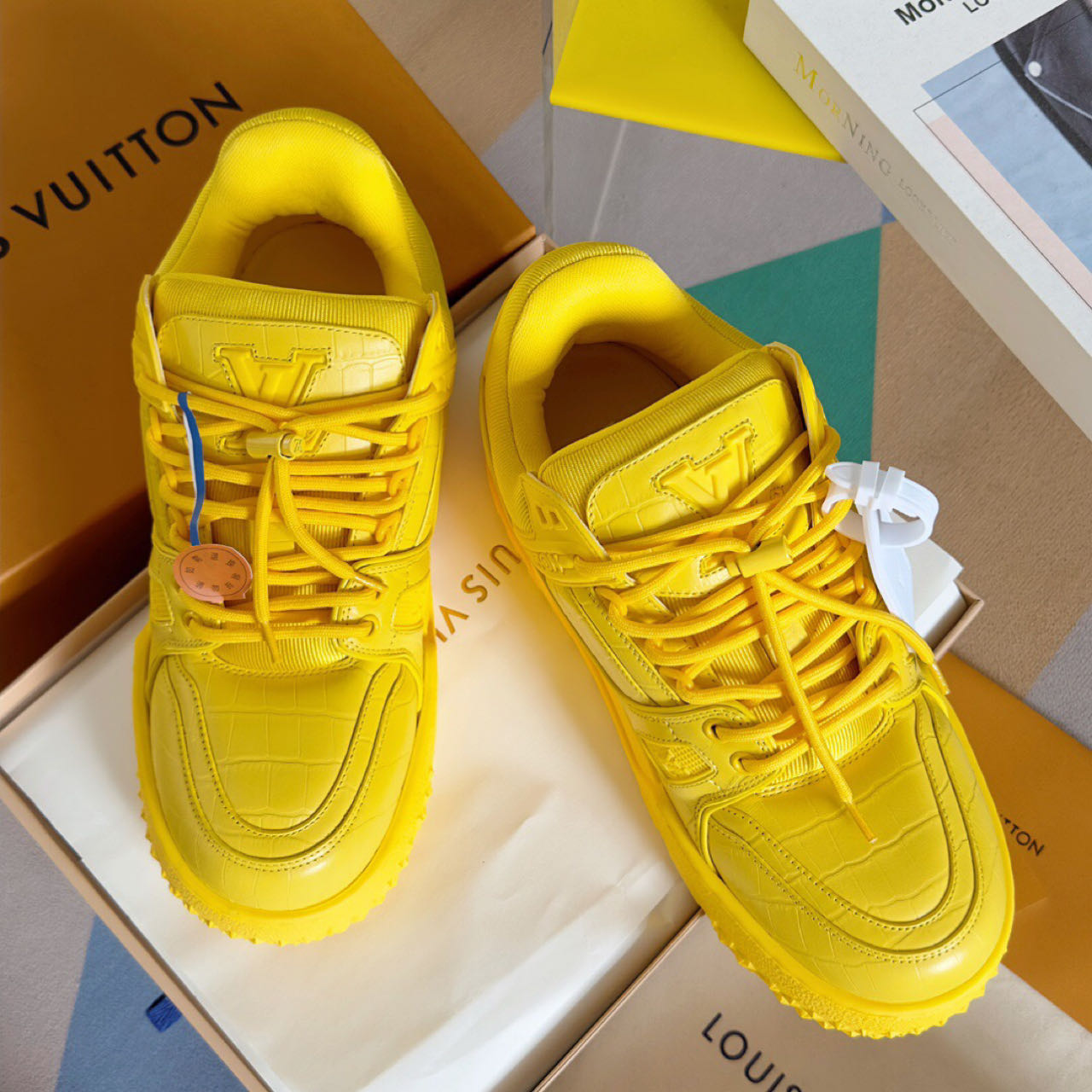Louis Vuitton LV Trainer Maxi Sneaker   1ACN2G - DopestKickz